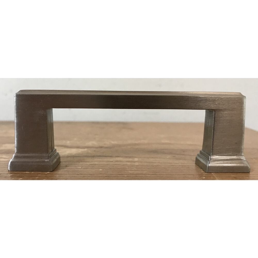 Allen + Roth Gladden Satin Nickel Chunky Mission Style Drawer Pull Handle #40933